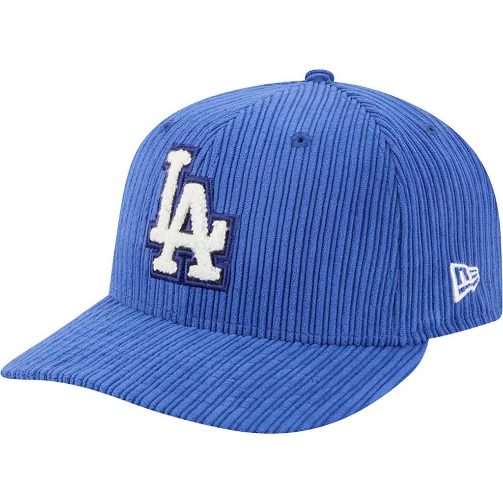 MLB Los Angeles Dodgers New Era Chenille Pop 59FIFTY Fitted Hat - Blue