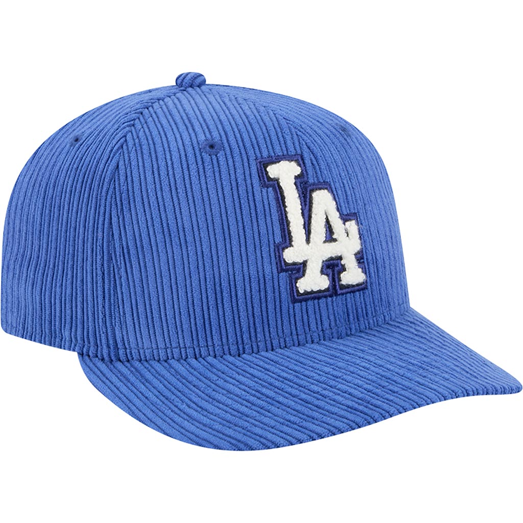 MLB Los Angeles Dodgers New Era Chenille Pop 59FIFTY Fitted Hat - Blue