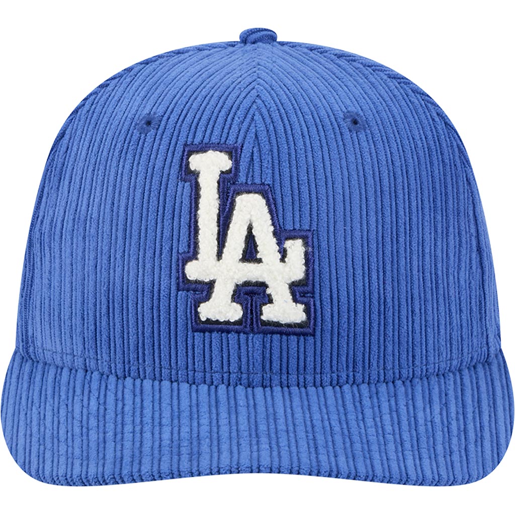 MLB Los Angeles Dodgers New Era Chenille Pop 59FIFTY Fitted Hat - Blue