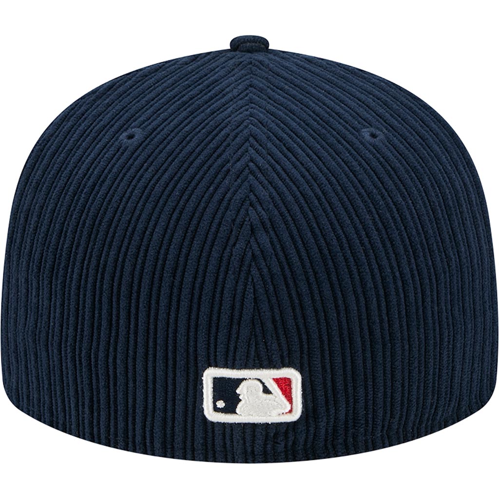 MLB Boston Red Sox New Era Chenille Pop 59FIFTY Fitted Hat - Navy