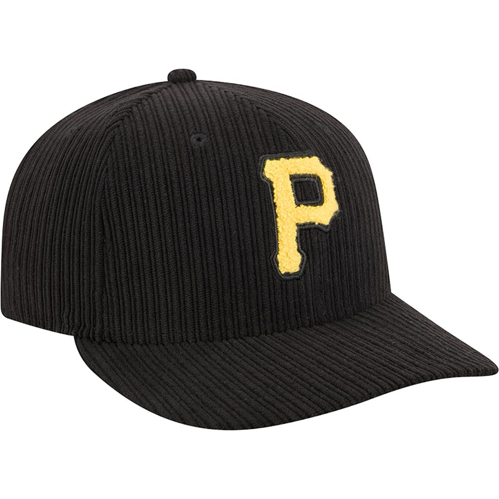 MLB Pittsburgh Pirates New Era Chenille Pop 59FIFTY Fitted Hat - Black