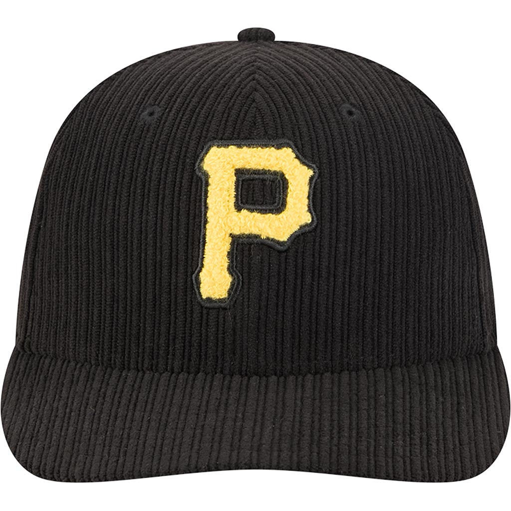 MLB Pittsburgh Pirates New Era Chenille Pop 59FIFTY Fitted Hat - Black