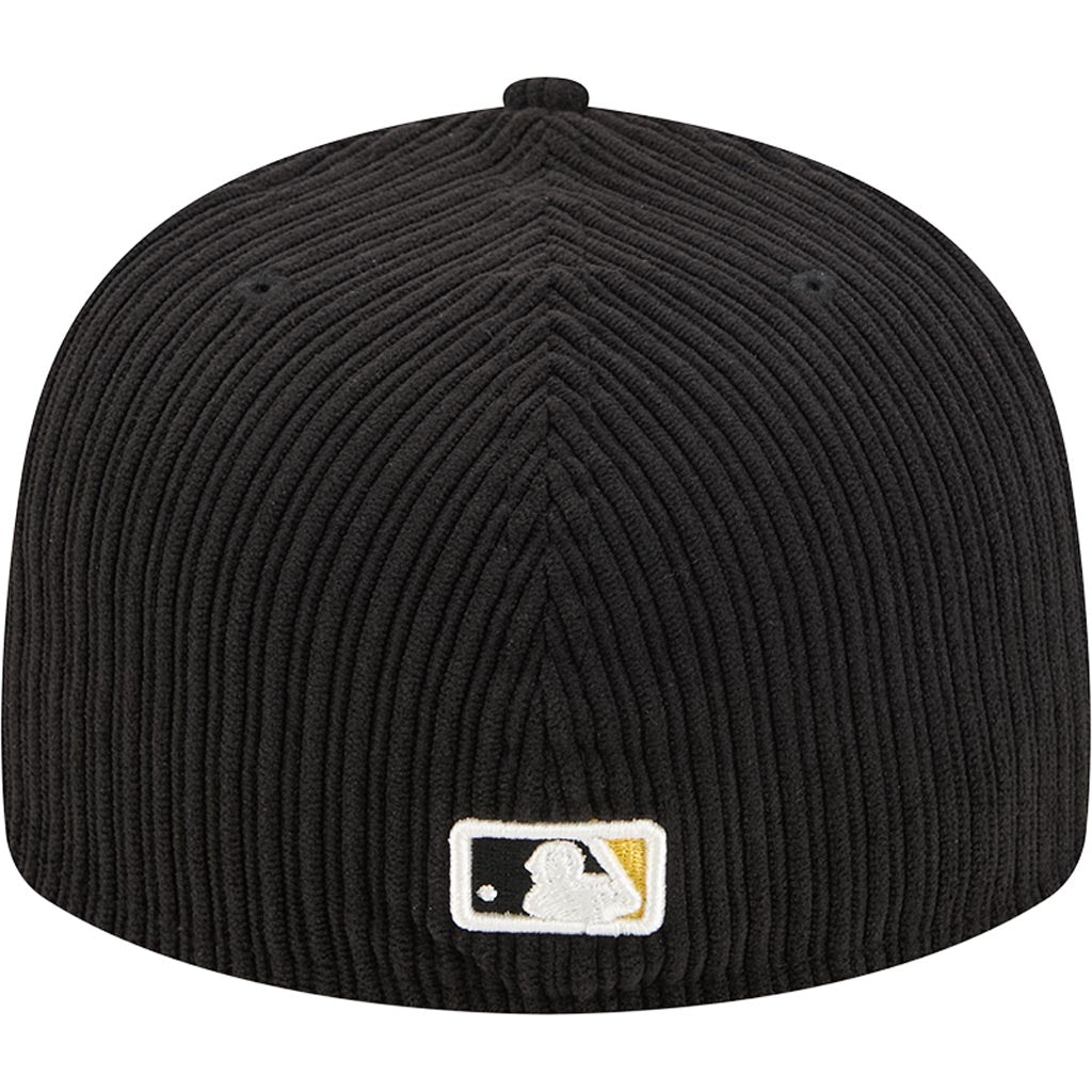 MLB Pittsburgh Pirates New Era Chenille Pop 59FIFTY Fitted Hat - Black