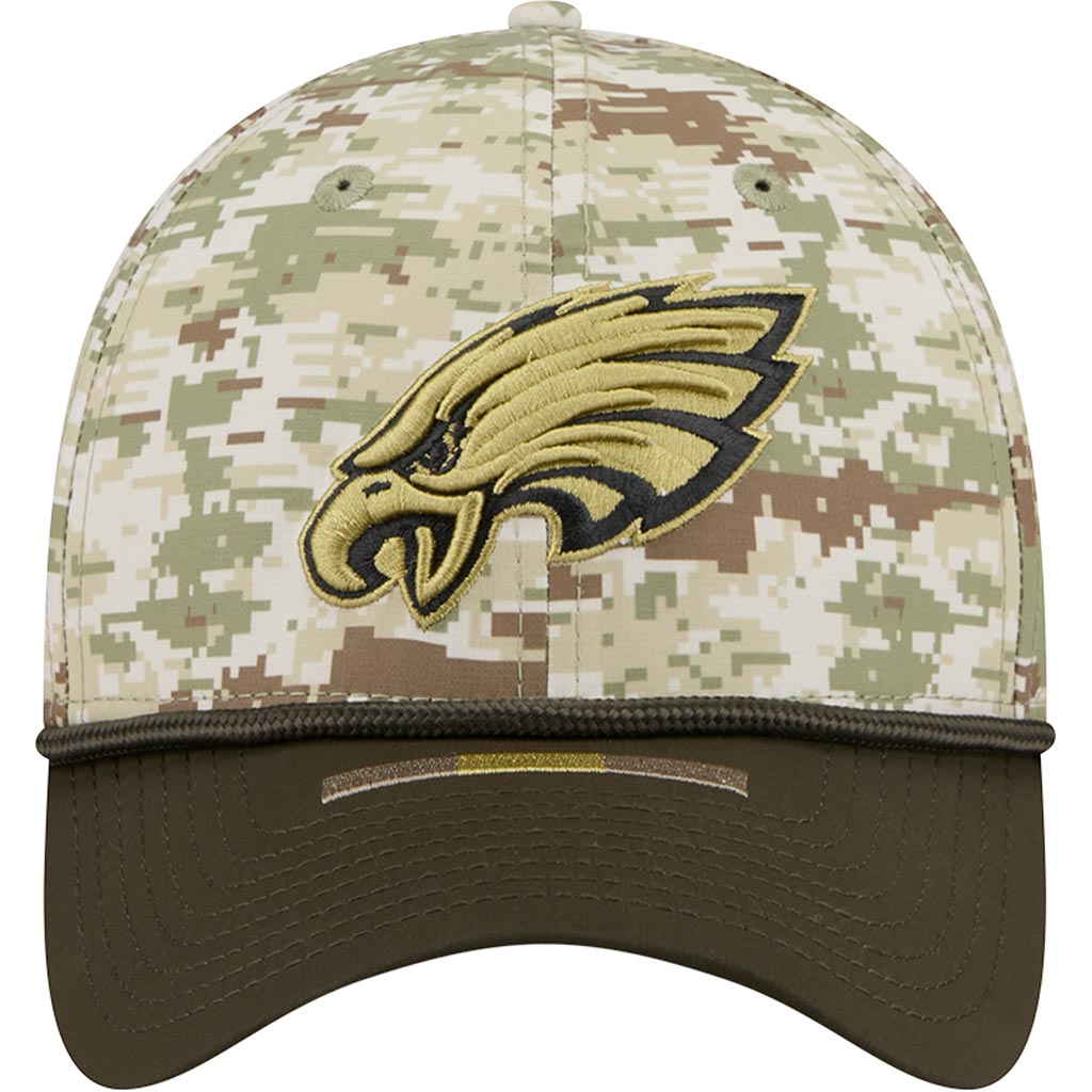 NFL Philadelphia Eagles New Era 2025 Salute to Service Digi Camo 39THIRTY Flex Fit Hat - Camo