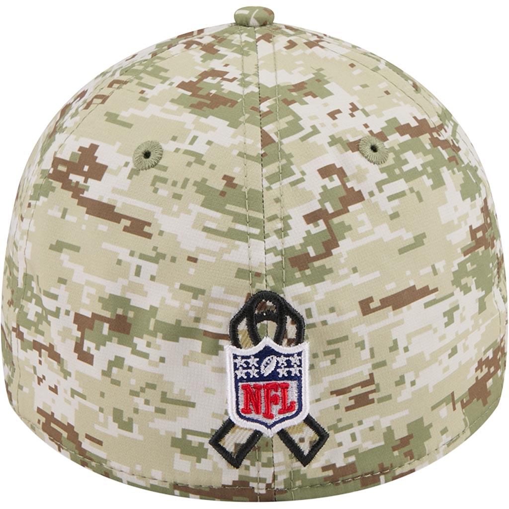 NFL Philadelphia Eagles New Era 2025 Salute to Service Digi Camo 39THIRTY Flex Fit Hat - Camo