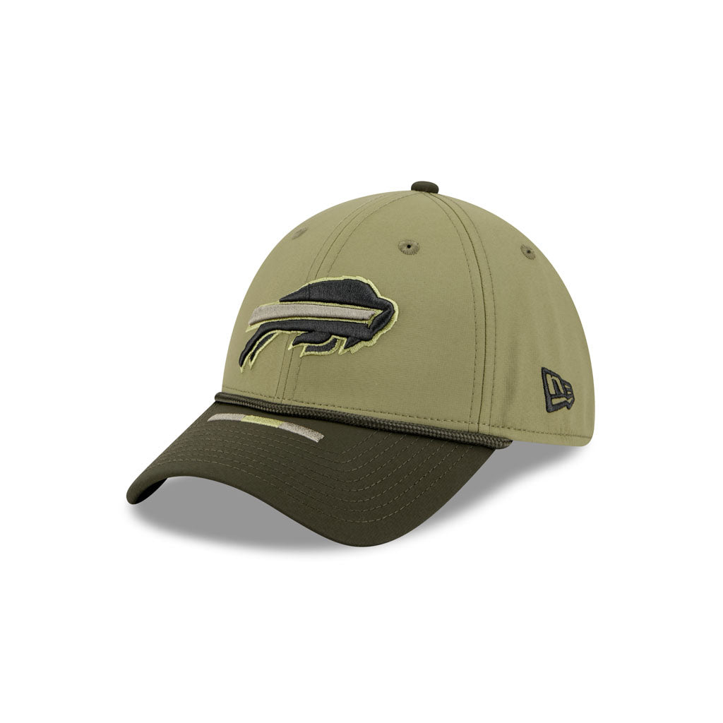 NFL Buffalo Bills New Era 2025 Salute to Service 39THIRTY Flex Fit Hat - Green
