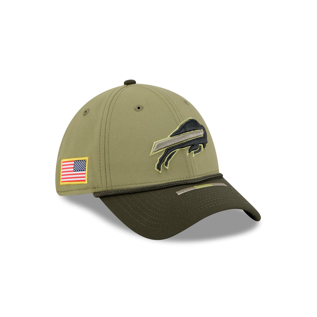 NFL Buffalo Bills New Era 2025 Salute to Service 39THIRTY Flex Fit Hat - Green