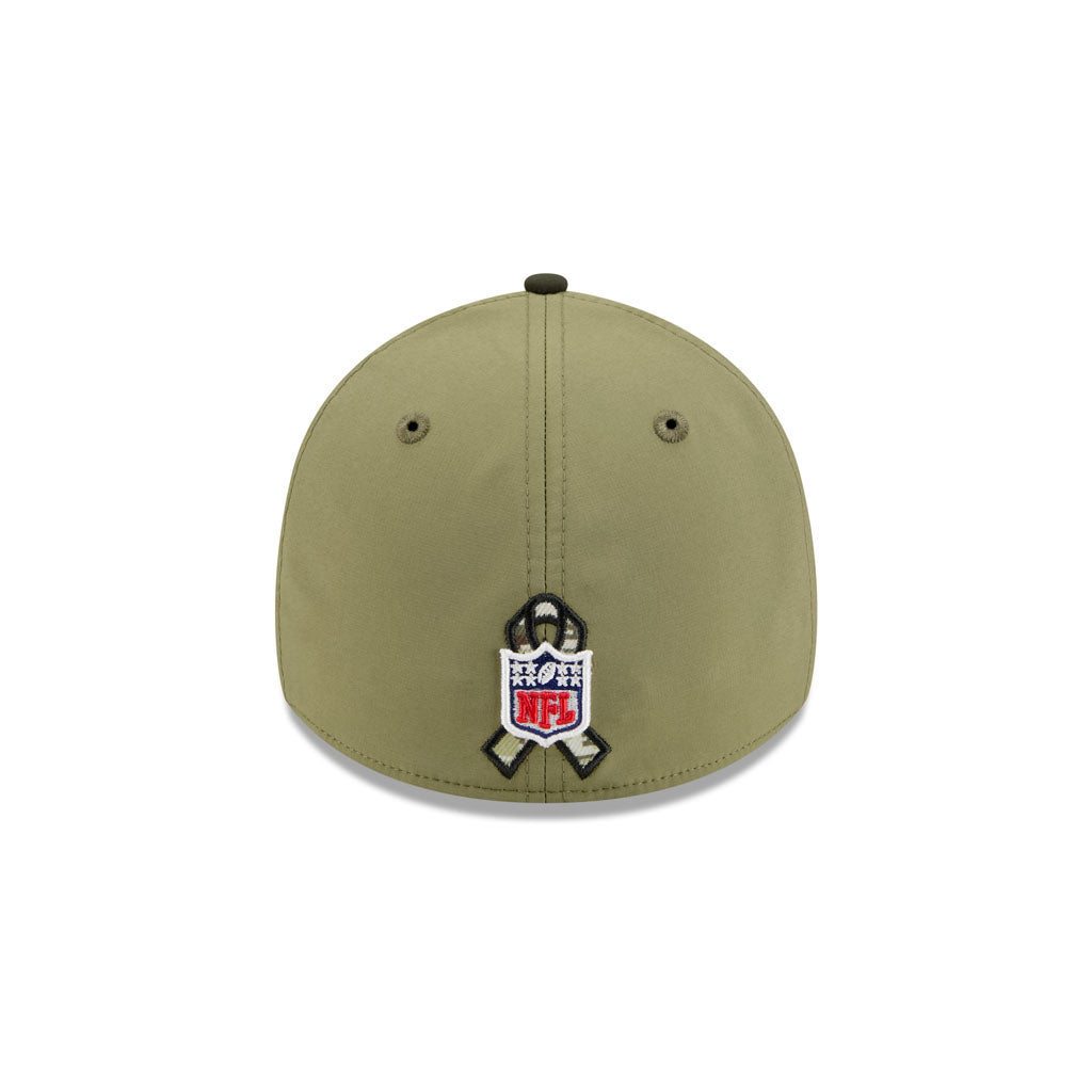 NFL Cincinnati Bengals New Era 2025 Salute to Service 39THIRTY Flex Fit Hat - Green