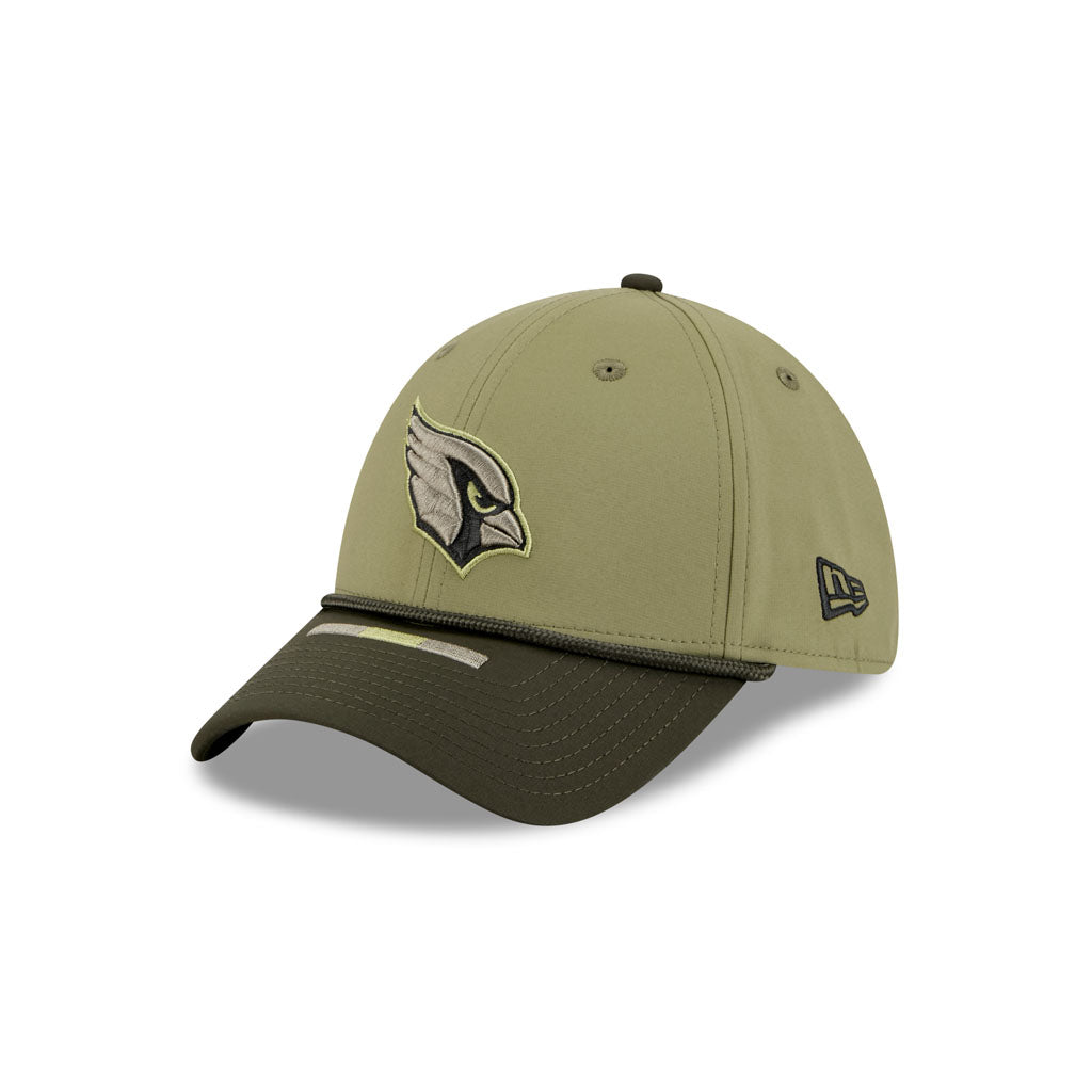 NFL Arizona Cardinals New Era 2025 Salute to Service 39THIRTY Flex Fit Hat - Green