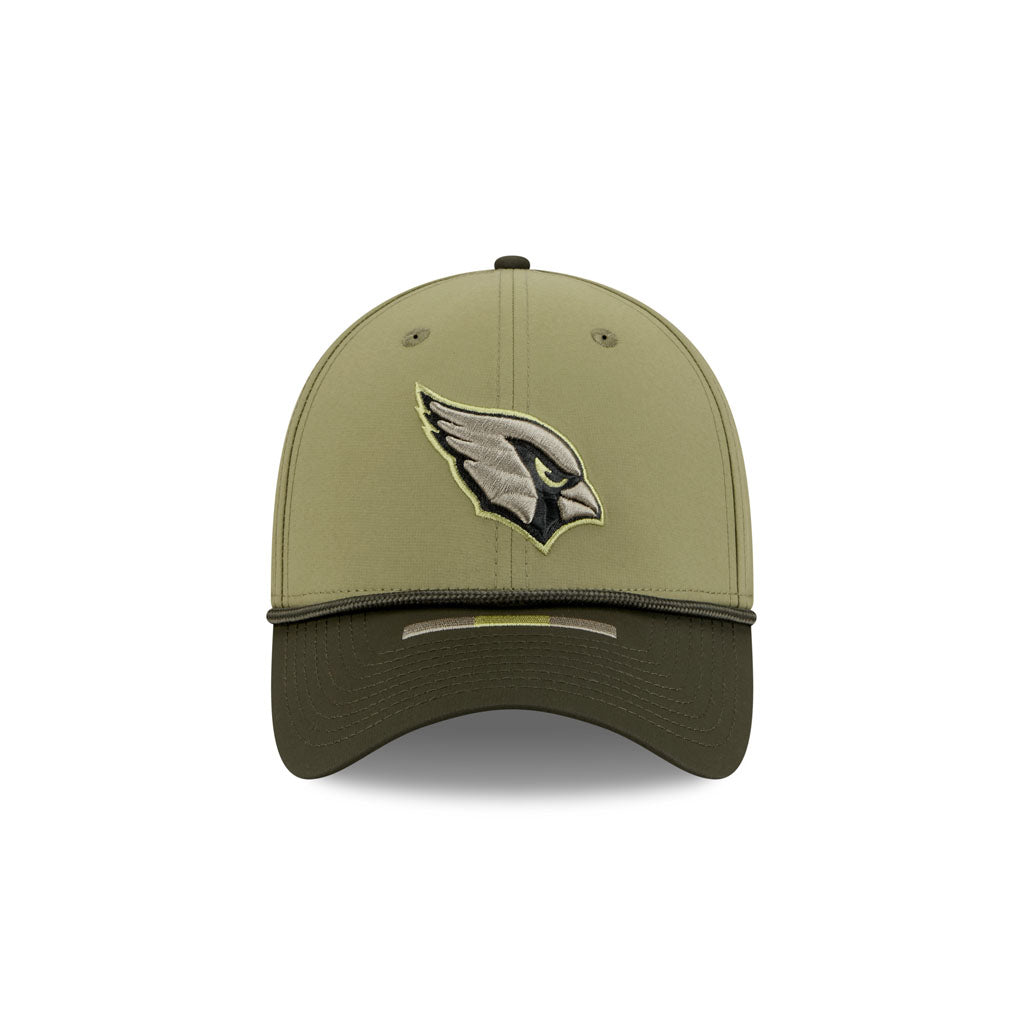 NFL Arizona Cardinals New Era 2025 Salute to Service 39THIRTY Flex Fit Hat - Green