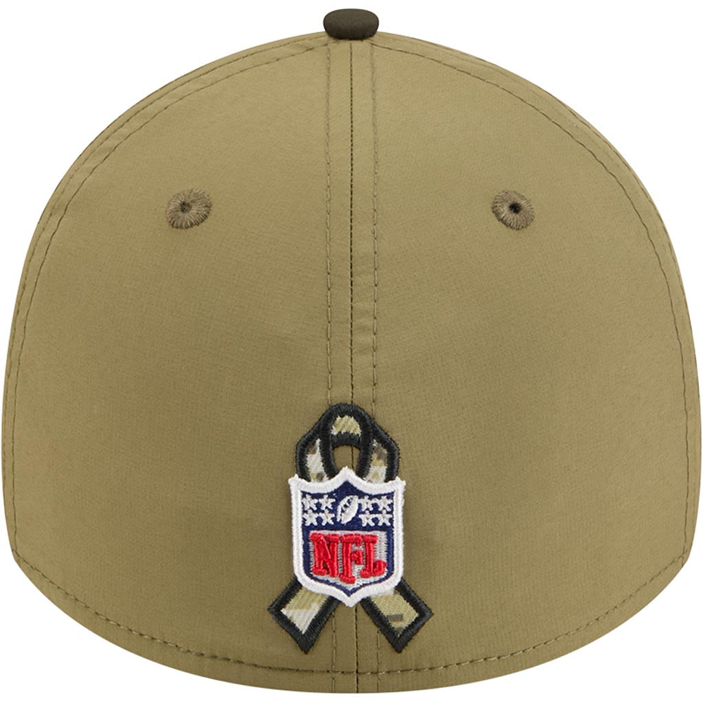 NFL New York Giants New Era 2025 Salute to Service 39THIRTY Flex Fit Hat - Green