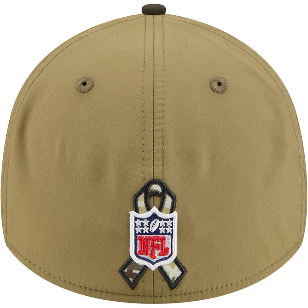 NFL Detroit Lions New Era 2025 Salute to Service 39THIRTY Flex Fit Hat - Green