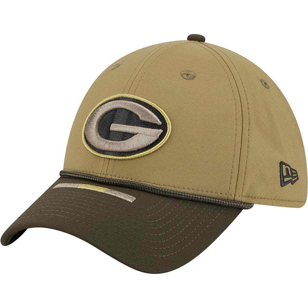 NFL Green Bay Packers New Era 2025 Salute to Service 39THIRTY Flex Fit Hat - Green