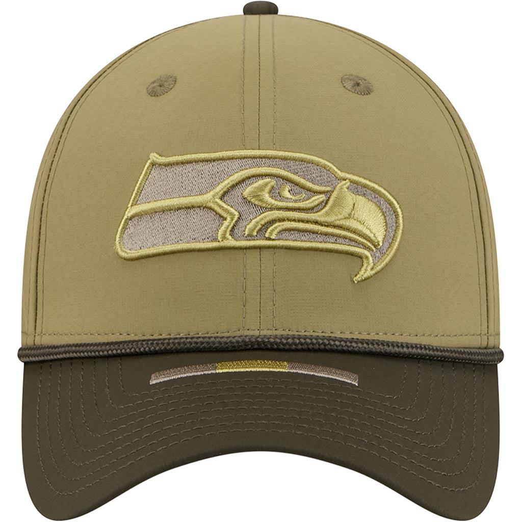 NFL Seattle Seahawks New Era 2025 Salute to Service 39THIRTY Flex Fit Hat - Green