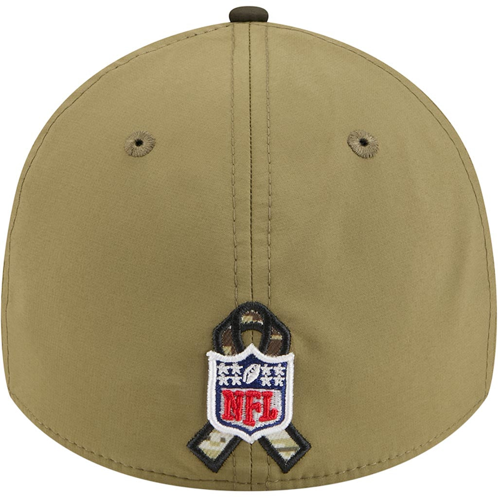 NFL Seattle Seahawks New Era 2025 Salute to Service 39THIRTY Flex Fit Hat - Green
