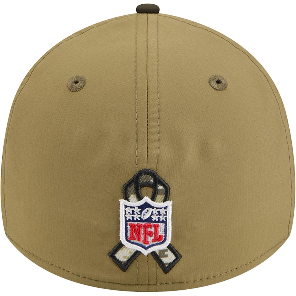 NFL San Francisco 49ers New Era 2025 Salute to Service 39THIRTY Flex Fit Hat - Green