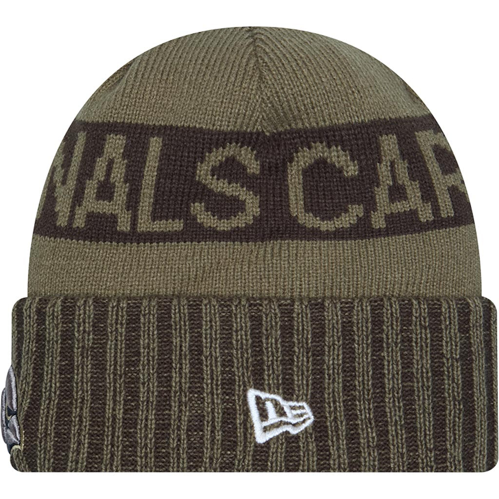 NFL Arizona Cardinals New Era 2025 Salute to Service Knit Hat - Green