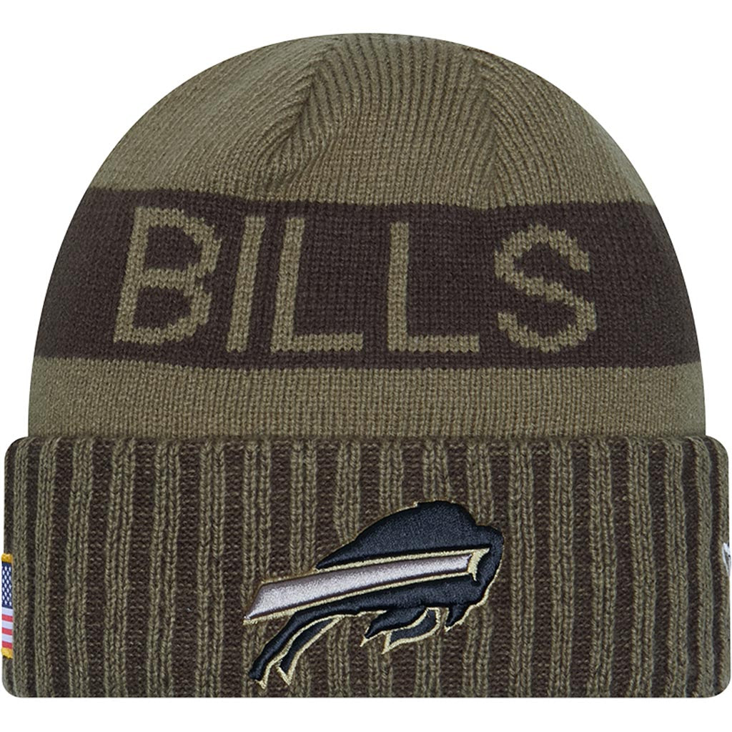 NFL Buffalo Bills New Era 2025 Salute to Service Knit Hat - Green