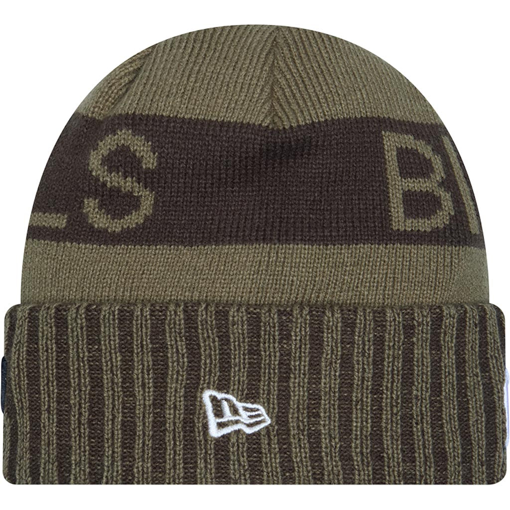 NFL Buffalo Bills New Era 2025 Salute to Service Knit Hat - Green