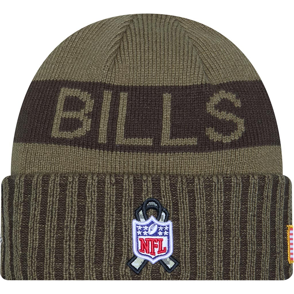 NFL Buffalo Bills New Era 2025 Salute to Service Knit Hat - Green
