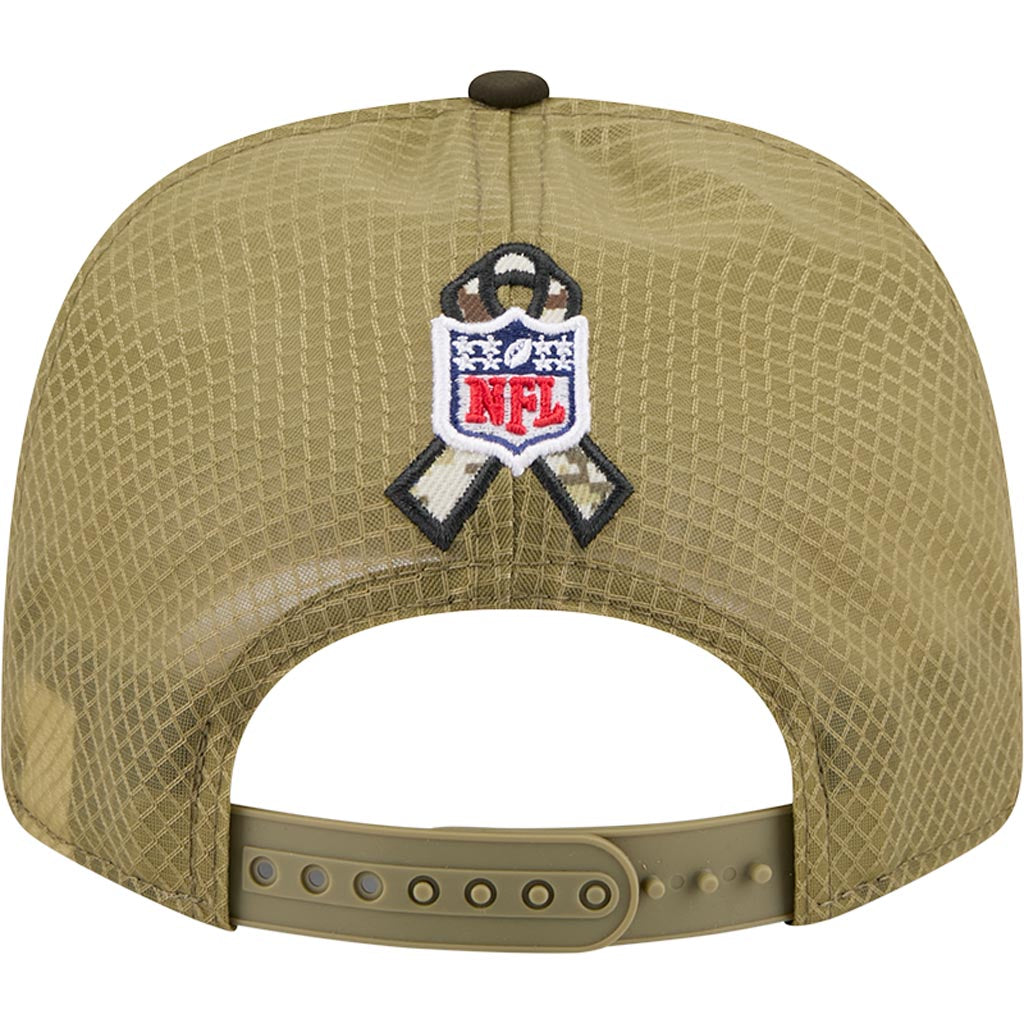 NFL Arizona Cardinals New Era 2025 Salute to Service 9SEVENTY Stretch-Snapback Hat - Green