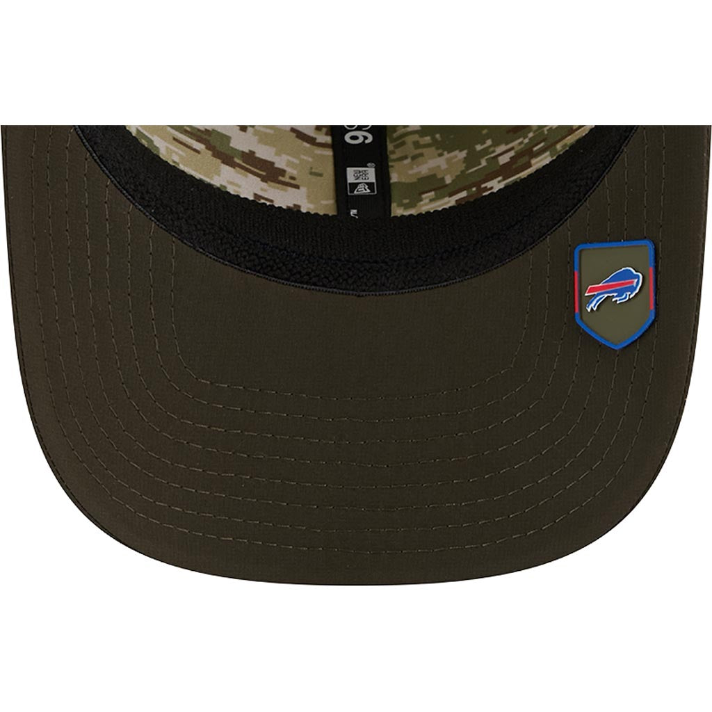 NFL Buffalo Bills New Era 2025 Salute to Service 9SEVENTY Stretch-Snapback Hat - Green