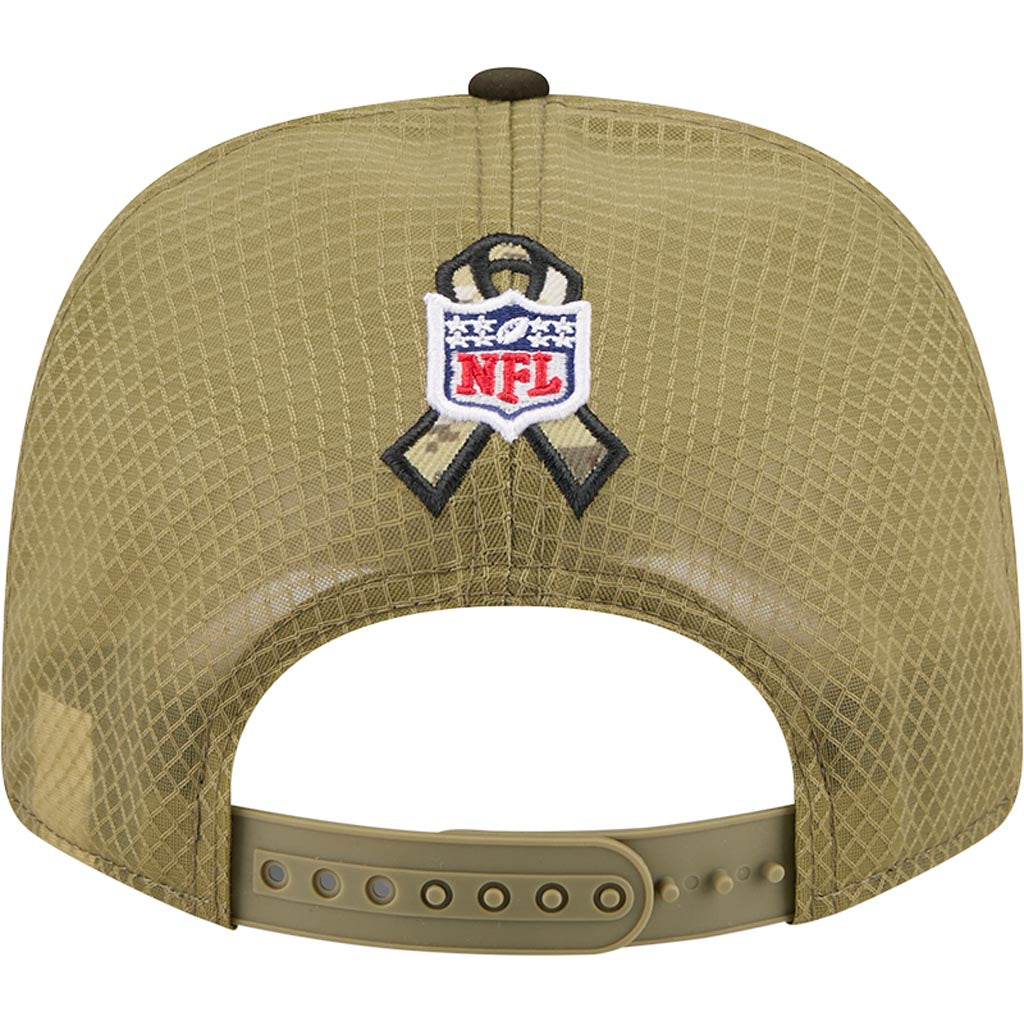 NFL Cincinnati Bengals New Era 2025 Salute to Service 9SEVENTY Stretch-Snapback Hat - Green