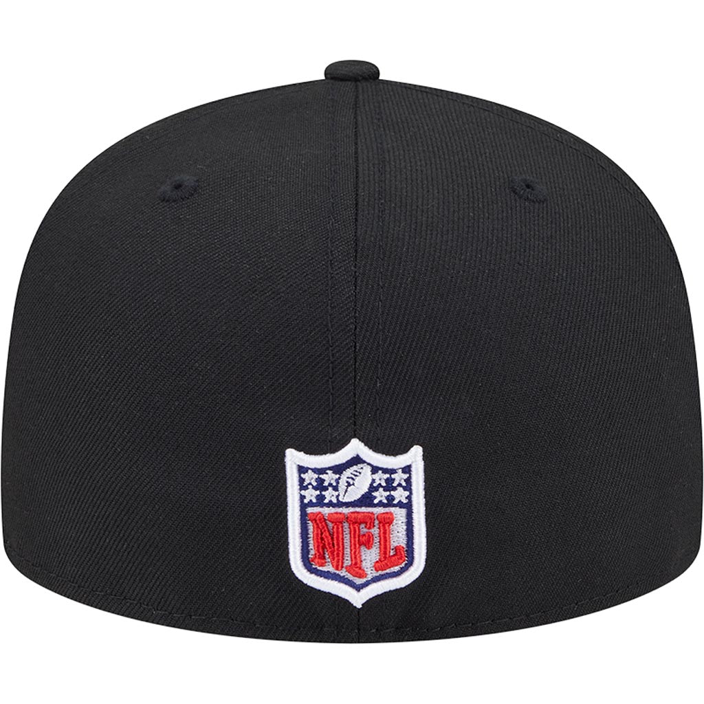 NFL San Francisco 49ers New Era Rivalries Onfield 59FIFTY Fitted Hat - Black