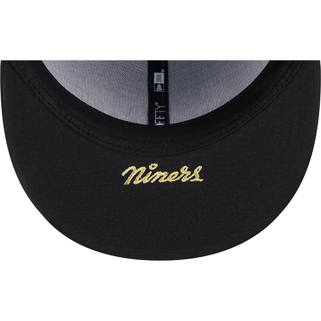 NFL San Francisco 49ers New Era Rivalries Onfield 59FIFTY Fitted Hat - Black