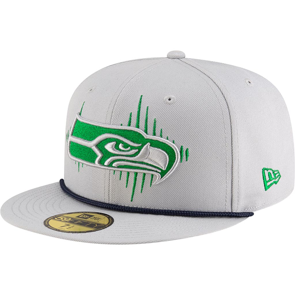 NFL Seattle Seahawks New Era Rivalries Onfield 59FIFTY Fitted Hat - Gray