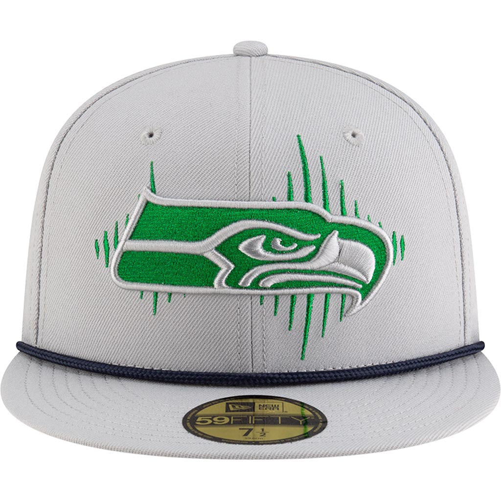 NFL Seattle Seahawks New Era Rivalries Onfield 59FIFTY Fitted Hat - Gray