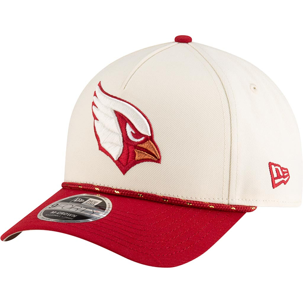 NFL Arizona Cardinals New Era Rivalries Onfield 9FORTY M-Crown A-Frame Snapback Hat - Tan