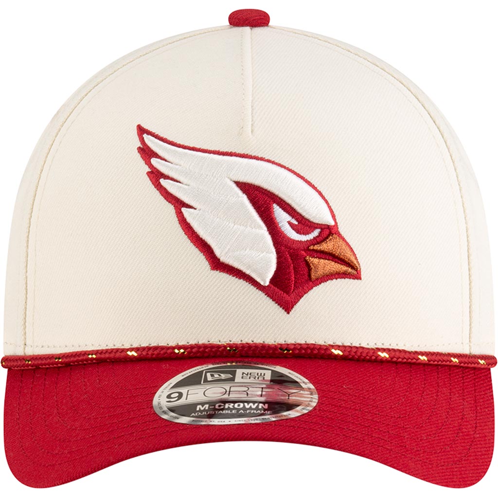 NFL Arizona Cardinals New Era Rivalries Onfield 9FORTY M-Crown A-Frame Snapback Hat - Tan