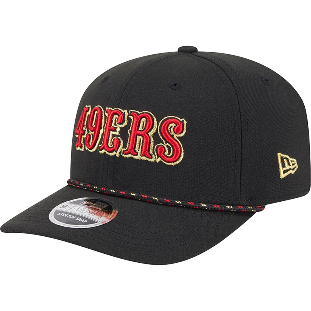 NFL San Francisco 49ers New Era Rivalries Onfield 9SEVENTY Snapback Hat - Black