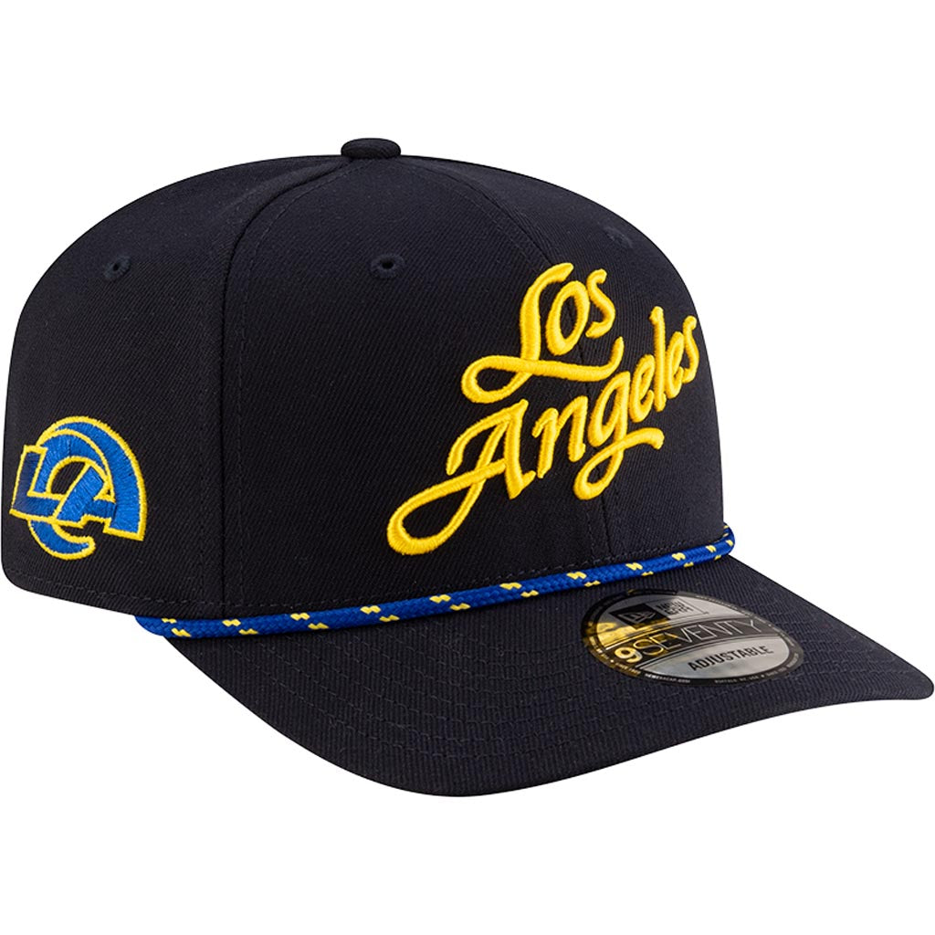 NFL Los Angeles Rams New Era Rivalries Onfield 9SEVENTY Snapback Hat - Navy