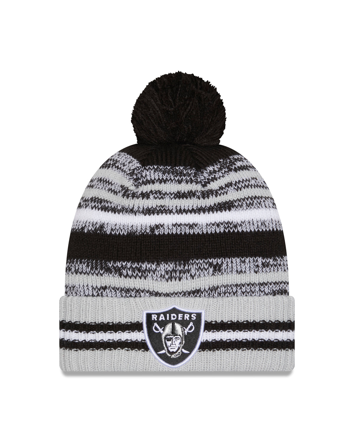 NFL Las Vegas Raiders New Era Cheer Knit- Gray