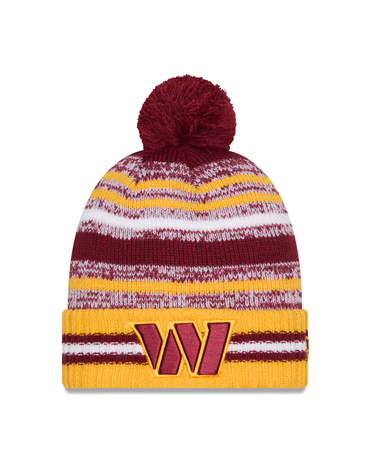 NFL Washington Commanders New Era Cheer Knit- Yellow