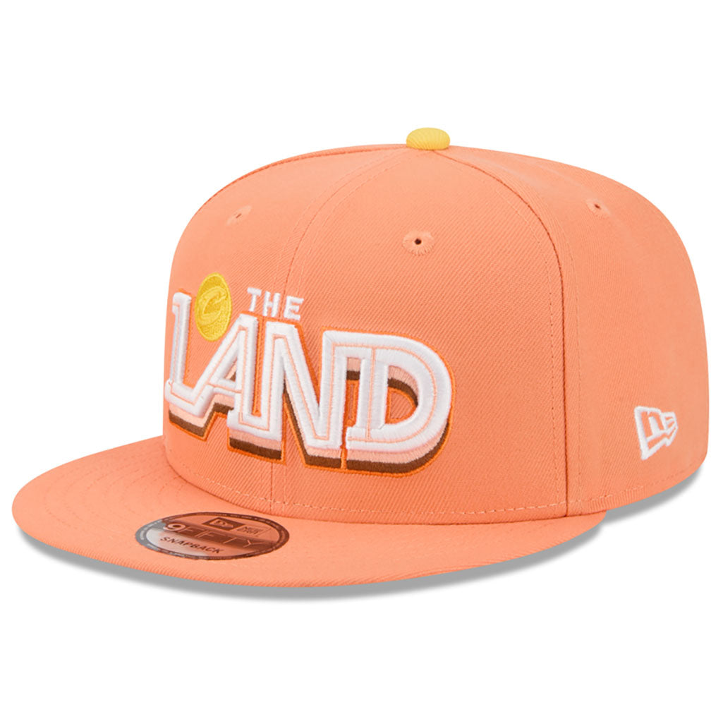 NBA Cleveland Cavaliers New Era 2025-26 City Edition 9FIFTY Snapback Hat - Orange
