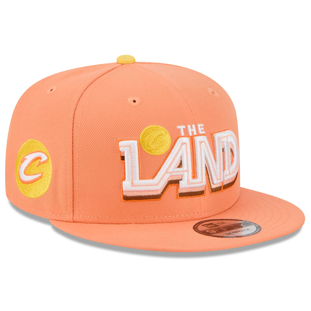 NBA Cleveland Cavaliers New Era 2025-26 City Edition 9FIFTY Snapback Hat - Orange
