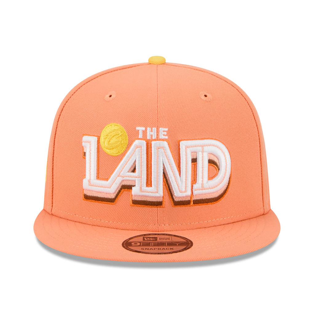 NBA Cleveland Cavaliers New Era 2025-26 City Edition 9FIFTY Snapback Hat - Orange
