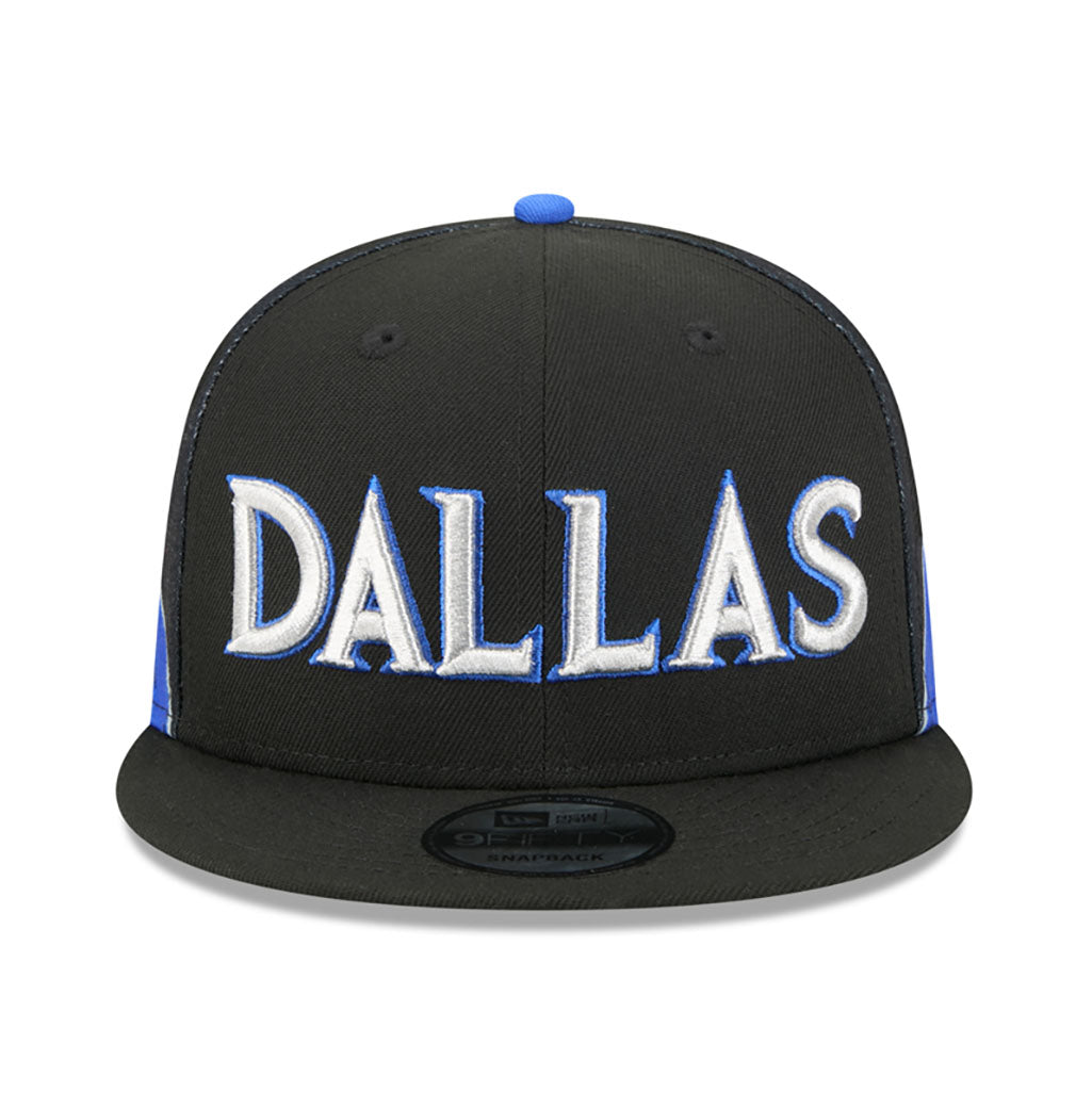 NBA Dallas Mavericks New Era 2025-26 City Edition 9FIFTY Snapback Hat - Black