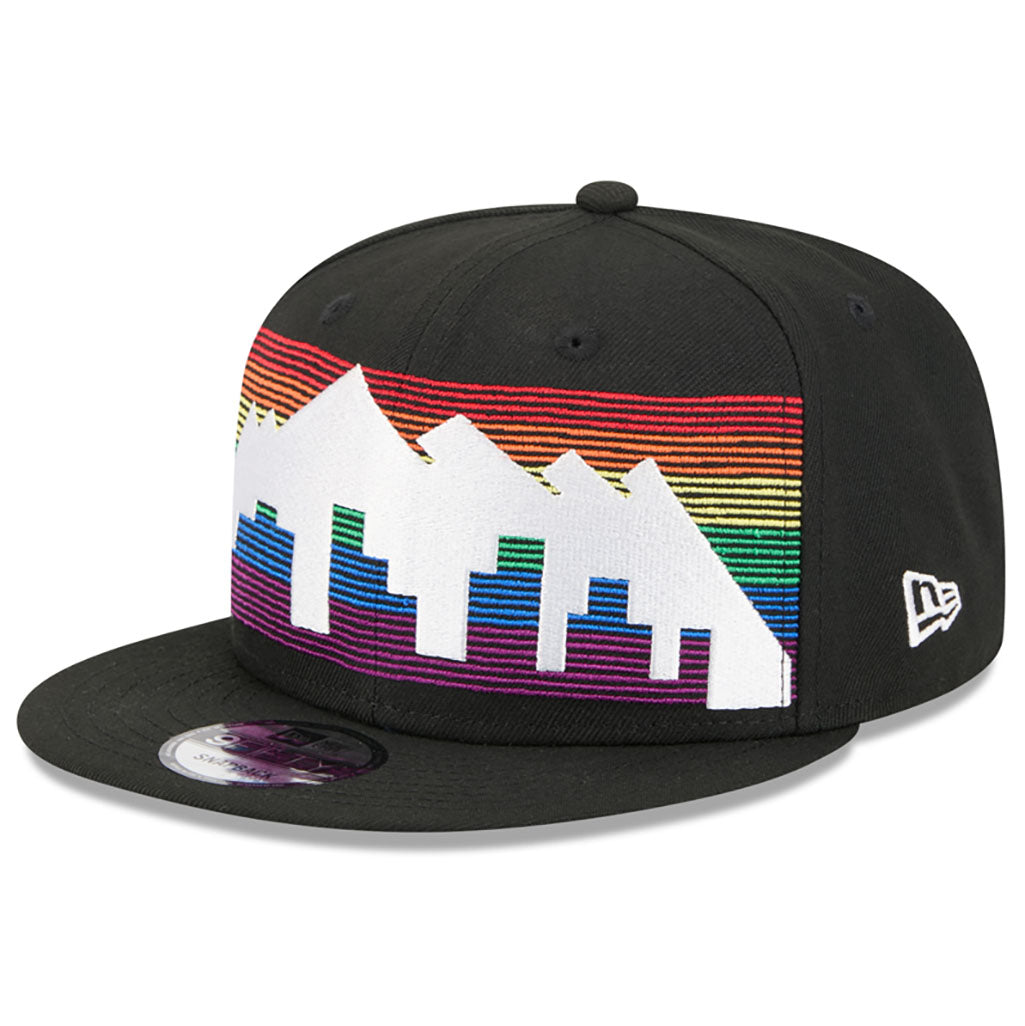 NBA Denver Nuggets New Era 2025-26 City Edition 9FIFTY Snapback Hat - Black