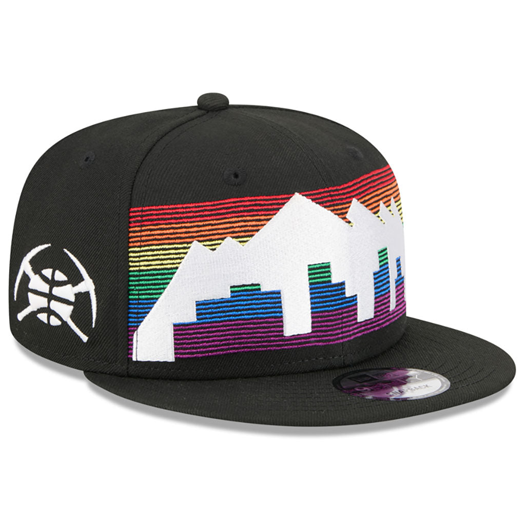 NBA Denver Nuggets New Era 2025-26 City Edition 9FIFTY Snapback Hat - Black