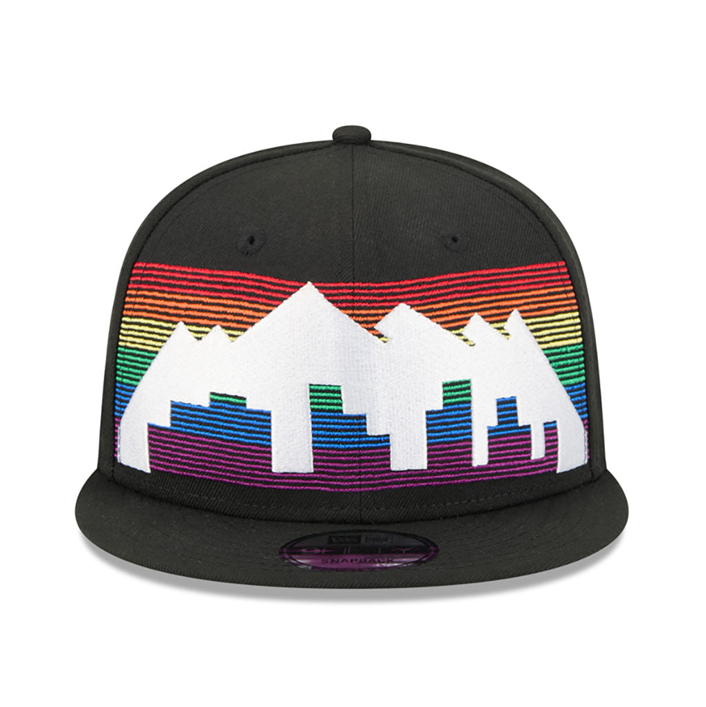 NBA Denver Nuggets New Era 2025-26 City Edition 9FIFTY Snapback Hat - Black