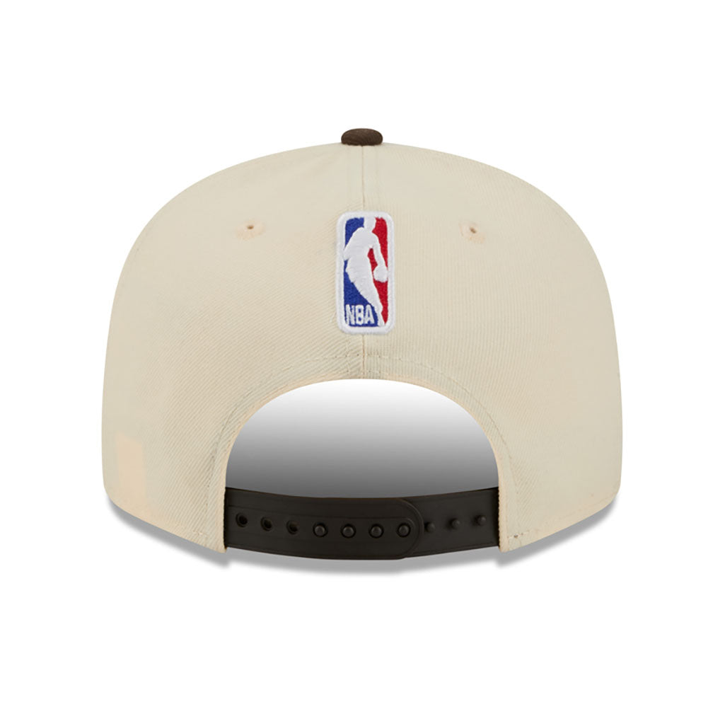 NBA Golden State Warriors New Era 2025-26 City Edition 9FIFTY Snapback Hat - Cream