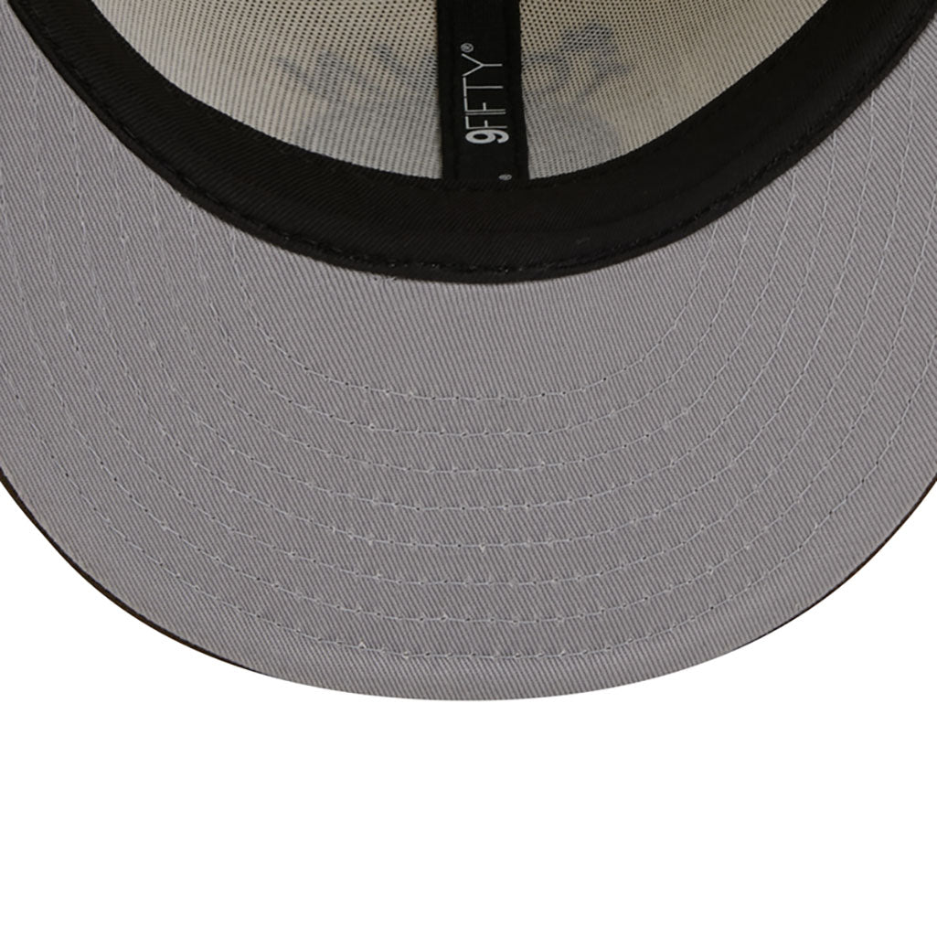 NBA Golden State Warriors New Era 2025-26 City Edition 9FIFTY Snapback Hat - Cream