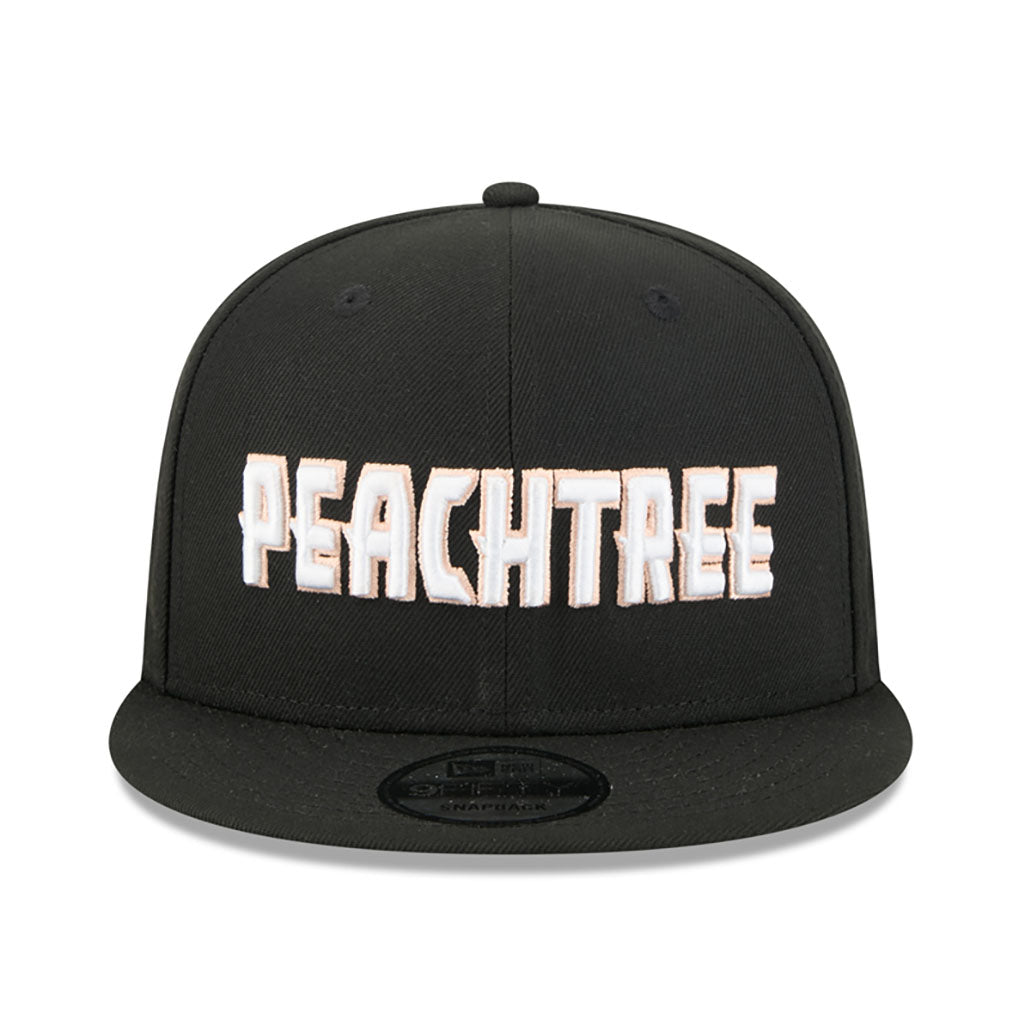 NBA Atlanta Hawks New Era 2025-26 City Edition 9FIFTY Snapback Hat - Black