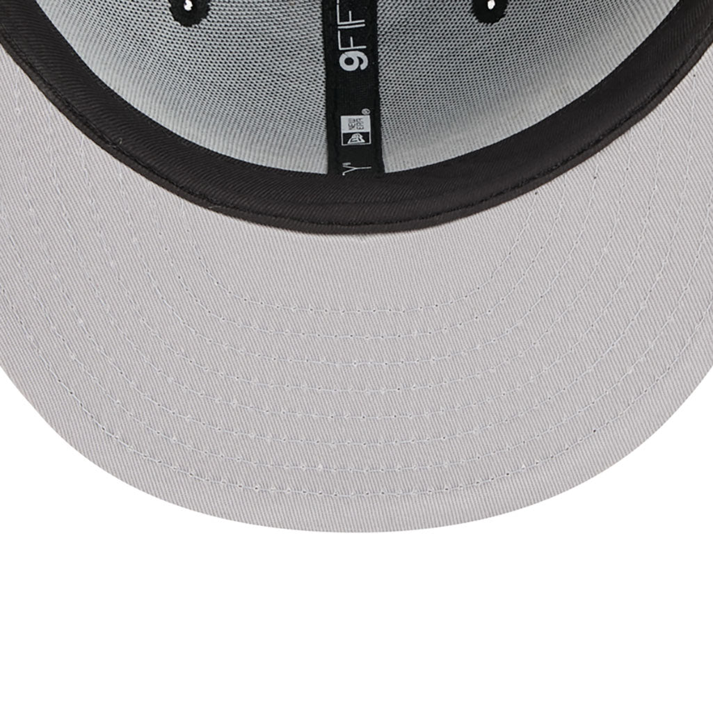 NBA Brooklyn Nets New Era 2025-26 City Edition 9FIFTY Snapback Hat - Black