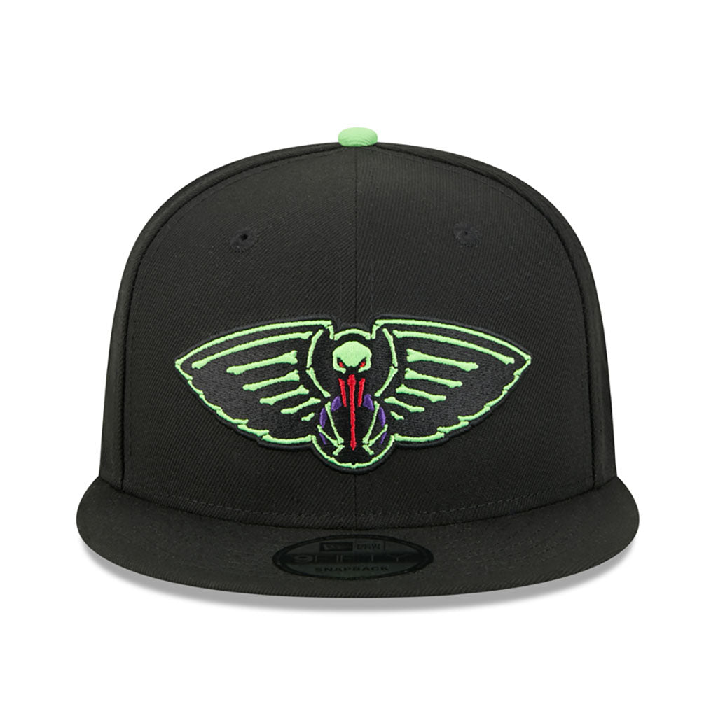 NBA New Orleans Pelicans New Era 2025-26 City Edition 9FIFTY Snapback Hat - Black