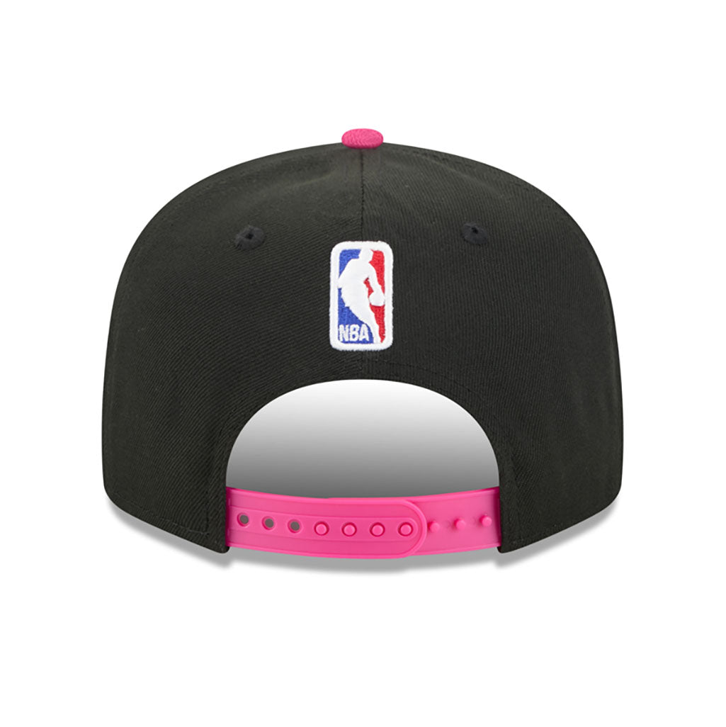 NBA Miami Heat New Era 2025-26 City Edition 9FIFTY Snapback Hat - Black